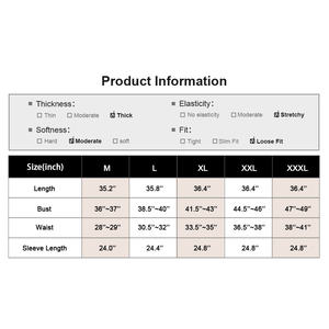 Women <b>Long</b> <b>Hoodie</b> Coat Breathable Fleece Winter Outerwear Casual Streetwear Oversized Loose Fit Short Sleeve Regular Length Zip - Product Image 5