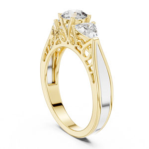 Handmade 925 Sterling Silver Moissanite <b>Diamond</b> <b>Ring</b> Wholesale Fine Jewelry OEM ODM Factory Supplier - Product Image 3