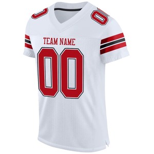 เสื้อฟุตบอลออกแบบเองได้ ผ้าระบายอากาศ แห้งเร็ว พร้อมปักชื่อทีมและโลโก้ ราคาส่งจากโรงงาน - Product Image 1