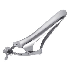 Spéculum vétérinaire pour chevaux, instruments équins, 27 cm, spéculum buccal professionnel en acier inoxydable avec 2 lames montées et 1 lame descendante - Product Image 4