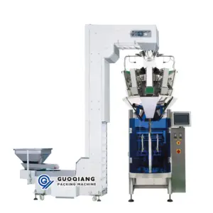 100-1000g Automatic VFFS Packing Machine ALL-IN-ONE Multi-Heads Scale for sunflower Seeds Potato Banana Chips Rice Snack Corn