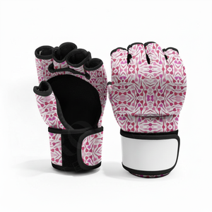 Dernier modèle de gants de combat MMA sans doigts, à paume ouverte, en cuir PU, avec support de poignet, pour grappling, entraînement, boxe et haltérophilie - Product Image 4