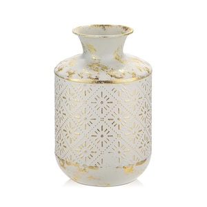 แจกันดอกไม้อลูมิเนียมคุณภาพเยี่ยม ราคาสมเหตุสมผล ตกแต่งบ้านอย่างมีสไตล์ ทนทาน ทันสมัย เหมาะสำหรับเป็นของตกแต่งกลางโต๊ะ - Product Image 3