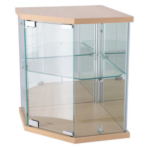 Vitrina Moderna TMG-G309-MR con Iluminación y Vidrio Templado, Mueble de Almacenamiento y Exhibición para Sala de Estar, Hogar, Apartamento, Hotel, Supermercado - Product Image 5