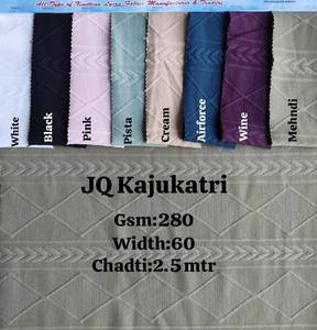 Tissu en Lycra JQ Kajukatri à Maille Diamantée Texturée pour Vêtements - Product Image 1