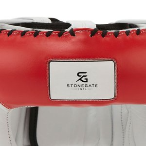 Protège-tête de boxe et MMA léger en cuir ventilé et réglable avec design personnalisé pour l'entraînement 2026 - Product Image 4