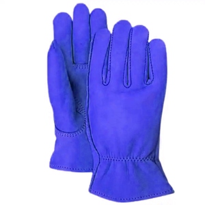 Comfortable Heavy Duty Reflective Cowhide Grain Smooth Leather <b>Gloves</b> Tear-Resistant <b>Driver</b> <b>Gloves</b> Anti-Static Industrial Hand - Product Image 6