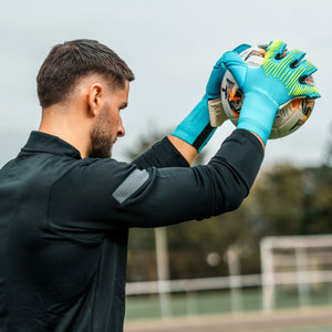 Nuevos Guantes de Portero de Fútbol Profesionales de Cuero, Engrosados, Resistentes al Desgaste, Antideslizantes, con Protección para los Dedos - Product Image 2