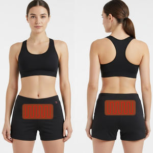 Almohadilla térmica ecológica personalizada OEM estilo pantalones cortos menstruales, recargable, reutilizable y lavable - Product Image 2