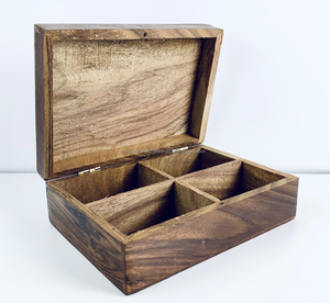 High quality <b>Wood</b> Spice <b>Box</b> Container Wooden Utility Masala <b>Box</b> Spice <b>Box</b> Spice Holder - Product Image 4
