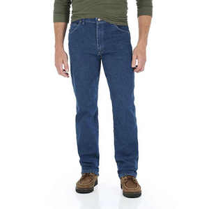 Jean en denim extensible de qualité supérieure pour homme, coupe ajustée personnalisée, jambe droite, tissu en coton, confortable, élégant, décontracté, durable, vente en gros - Product Image 2