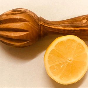 Wooden Manual Lemon <b>Reamer</b> Juicer Dishwasher Safe Kitchen Accessory - Product Image 1