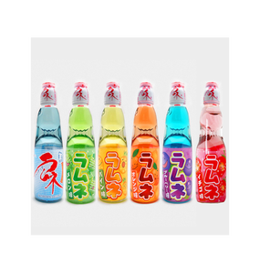 Bebida Original Hatakosen Ramune con Tapón de Mármol - Auténtica Soda Japonesa para Distribuidores y Revendedores - Product Image 1