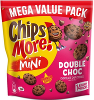 Biscuits sucrés à faible teneur en sucre Chipsmore Amande & Noisette Croquants de Malaisie 117g Boîte roulante Confiserie