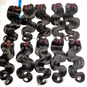 Extensiones de Cabello Indio de Alta Calidad 100% del Mejor Proveedor, Ondulado Natural, con Cierre de Encaje HD y Frontales, Sin Caída, Calidad Superior - Product Image 3