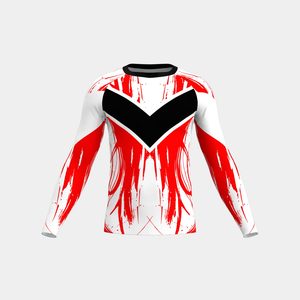 เสื้อรัดกล้ามเนื้อแขนยาวสำหรับผู้ชายสำหรับกีฬา BJJ และ MMA  เหมาะสำหรับการฝึกซ้อมและการแข่งขัน  ขายส่งสำหรับตลาดอเมริกาและยุโรป - Product Image 4