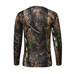 Camiseta de Camuflaje de Manga Larga para Adultos, Estilo Verano, Personalizada, Transpirable, con Estampado Digital 3D de Pájaro Tordo, para Pesca y Caza - Product Image 2