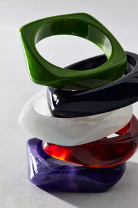 Hot Selling <b>Indian</b> Design Resin Fashion <b>Bangles</b> Price-Promising Plastic <b>Bangle</b> Accessory - Product Image 6