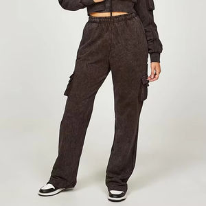 Conjunto Deportivo Extra Grande Personalizado para Mujer, Estilo Acid Wash, Holgado, Unisex, Venta al Por Mayor - Product Image 2