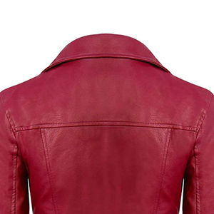 Chaqueta de Invierno de Cuero Genuino para Mujer, Diseño Profesional de Alta Calidad, Casual, Manga Larga, Tejida, Transpirable, en Oferta - Product Image 6