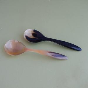 Cuchara de Cuerno de Vaca Hecha a Mano 100% de la Mejor Calidad, Juego de Cubiertos de Cuerno Pequeños para Venta al Por Mayor - Product Image 4