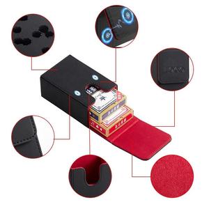 Estuche para Cartas de Juego, Suministro de Fábrica, Organizador de Cartas Protector de Cuero PU para Póker - Product Image 3