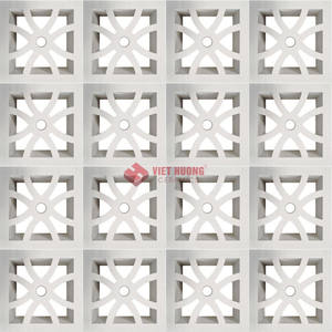 Blocs de béton vietnamiens de haute qualité pour la décoration murale et les applications de clôtures - Product Image 3