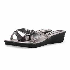 Pantoufles de sport formelles grises PU0330 - Product Image 3