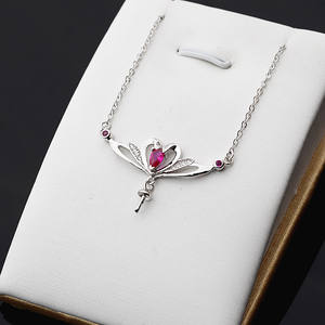 Collar con Colgante de Plata S925 para Mujer, Accesorios de Joyería de Perlas DIY, Colgante Vacío, Conjunto de Cadena para Clavícula 353 - Product Image 1