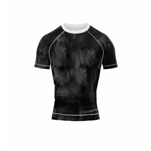 Private Label Rash Guard Manufacturer Custom <b>Compression</b> <b>Shirts</b> with OEM Service - Product Image 5