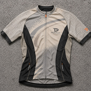 Maillot de Ciclismo OEM para Hombre, Sublimado, Transpirable, de Poliéster y Spandex, con Bolsillos Traseros, para Carreras en el Desierto - Product Image 1