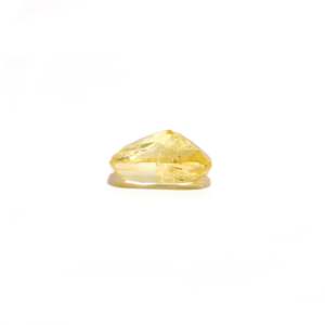 Loose 3.08 Carat Oval Cut Yellow Sapphire Gemstone for Fine Jewelry - Product Image 3