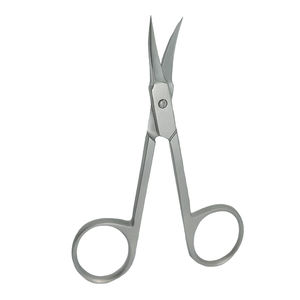 Tijeras para cutículas al por mayor con cuchillas curvas afiladas de metal y acero para manicura, cuidado de cutículas, tijeras para cutículas para belleza - Product Image 1