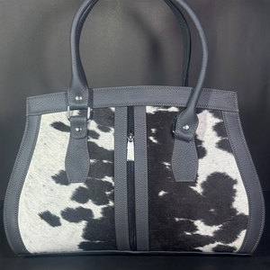 Sac à main en cuir véritable souple, couleur unie, taille haute, avec deux sangles, imperméable et respirant – Meilleur fournisseur en gros - Product Image 1