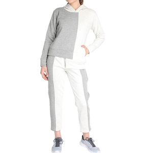 Nuevo Diseño de Alta Calidad, Chándal de Invierno con Capucha para Mujer, Color Sólido, Transpirable, 100% Algodón, Diseño 2 en 1 para Exteriores - Product Image 1