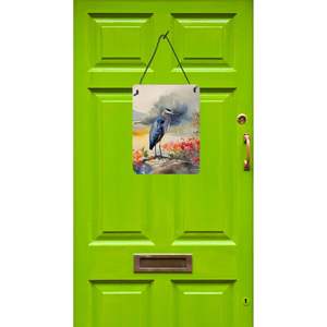 Blue Heron Wall Decor 12x16 Multicolor New Aluminum Metal <b>Sign</b> for Kitchen <b>Bar</b> Front Door Plaque Home Decor Multicolor Prints - Product Image 2