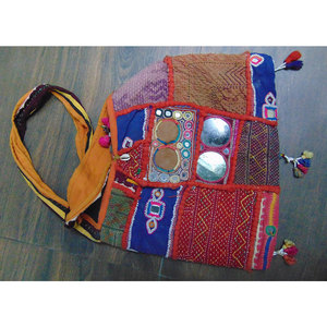 Bolso Bandolera Étnico Tribal Banjara Bordado a Mano Estilo Vintage para Mujer, Bolso Cruzado Bohemio Gitano para Festival - Product Image 5