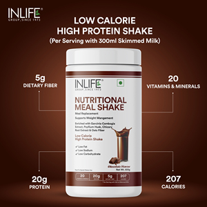 Batido Sustituto de Comida en Polvo 500g Chocolate 20g Proteína 5g Fibra con Avena Semillas de Lino Enzimas Digestivas Sin Azúcar Añadido - Product Image 2