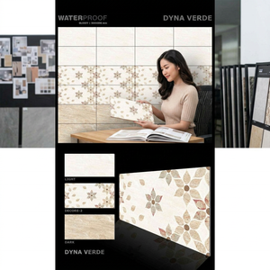 12x24 3D Ceramic <b>Wall</b> Tiles 300x600mm Villa Decoration Interior Carreaux Porcelain Designer Tiles for Indoor Use in Tunisia - Product Image 3