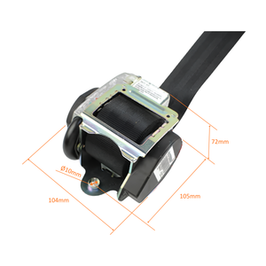 เข็มขัดนิรภัยโพลีเอสเตอร์ 3 จุด รุ่น HO-FEP041 ได้รับการรับรองมาตรฐาน ECE R16 - Product Image 2