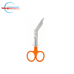 Tijeras de Trauma Médicas OEM con Mango Naranja, Tijeras de Acero Inoxidable para Vendajes, Tijeras Quirúrgicas de Primeros Auxilios para EMT - Product Image 4