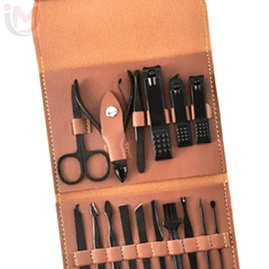 Kit de manucure classique en cuir 7 en 1, ensemble d'outils portables pour adultes - Product Image 4