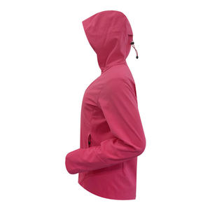 Chaqueta Softshell Premium para Mujer con Capucha, Ligera, Transpirable, Color Sólido, Cierre de Cremallera, para Otoño, Color Rosa 2026 - Product Image 2