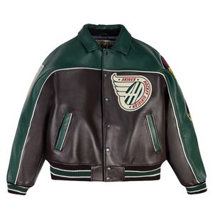 OEM Customized Outdoor Waterproof Avirex Leather <b>Jackets</b> Luxury Custom High Quality Street Wear <b>Men</b> Leather Avirex <b>Jackets</b> - Product Image 1