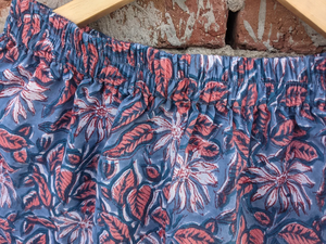 Pyjama en coton imprimé floral pour femmes, vêtements de nuit indiens tendance, pyjama respirant pour l'été et l'hiver - Product Image 3