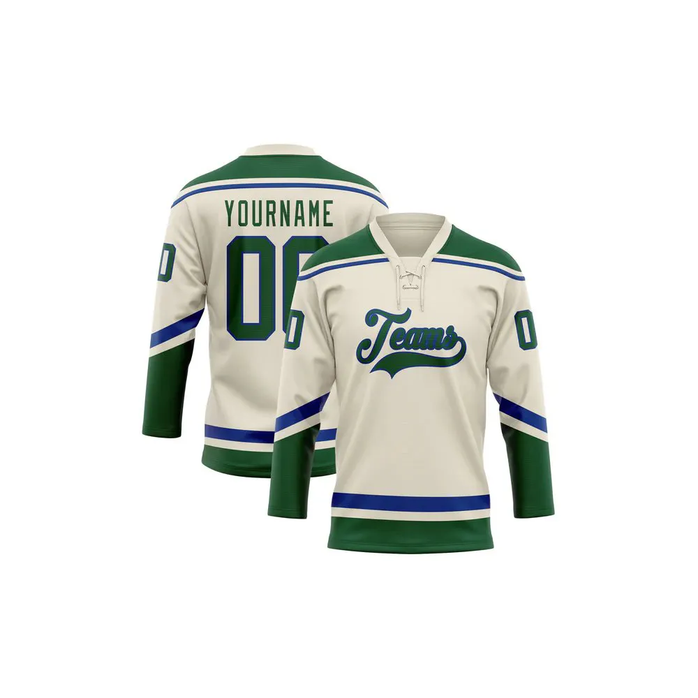 Em branco Hockey Jerseys Atacado Ice Hockey Wear Design Personalizado Sublimação Camisas Tops Sportswear Personalizar Nome da Equipe para Adultos