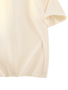 เสื้อยืดโอเวอร์ไซส์พิมพ์ลายแบบกำหนดเอง ล้างสีแบบแอซิดวอช ดีไซน์ขาดๆ พร้อมแขนสั้นแบบยูนิเซ็กส์ คอกลม พรีเมียม - Product Image 4