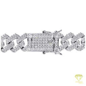 Collier en argent sterling 925 avec pendentif papillon en moissanite, style cubain, serti de diamants, bijoux de luxe pour hommes et femmes, style hip-hop - Product Image 3