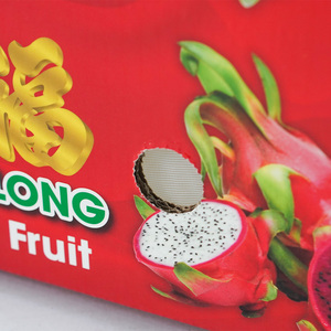 Caja de Cartón Corrugado Ecológica Impresa Personalizada para Empaque de Fruta del Dragón - Ventilada para Exportación de Fruta Fresca - Product Image 2