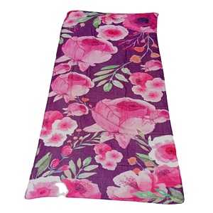 Hot Selling Pixie Rose Modal Cotton Luxury Brand Winter Scarf Versatile Digital Printed Design Distinct Colors <b>Shawl</b> Bulk Supply - Product Image 1
